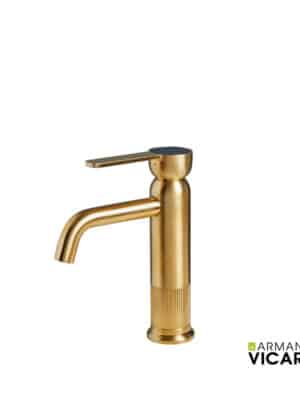 ΜΠΑΤ.ΝΙΠΤ. ΜΕ ΒΑΛΒ.CLIC-CLAC LUMIERE VICARIO BRUSHED GOLD