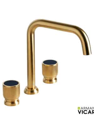 ΜΠΑΤ.ΝΙΠΤ.3 ΟΠΩΝ+CLIC-CLAC LUMIERE VICARIO BRUSHED GOLD