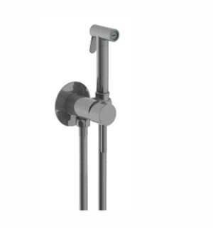 Μπιντέ Σετ Εντοιχισμού Universal Ζεστό Κρύο Gunmetal