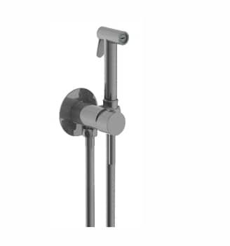 Μπιντέ Σετ Εντοιχισμού Universal Ζεστό Κρύο Gunmetal