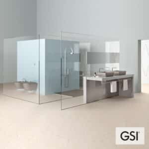 Λεκάνη Κρεμαστή Pura/50 Swirlflush με κάλυμμα MS86SC Super Slim Soft Close, GSI Tortora