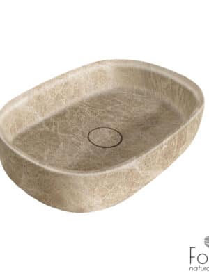 ΝΙΠΤΗΡΑΣ ΜΑΡΜΑΡΙΝΟΣ DUNE 55x38 H.14 FOSSIL PATARA BEIGE