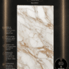 1000046118 (1) CALACATA ORO GRANDE 80X160 ΓΡΑΝΙΤΟΠΛΑΚΑΚΙ A Ποιότητας γυαλιστερό