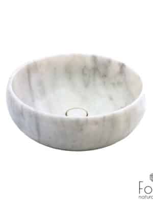 ΝΙΠΤΗΡΑΣ ΜΑΡΜΑΡΙΝΟΣ Φ42 H.14 FOSSIL CARRARA NUOVO