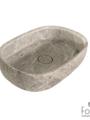 ΝΙΠΤΗΡΑΣ ΜΑΡΜΑΡΙΝΟΣ DUNE 55x38 H.14 FOSSIL TUNDRA GREY