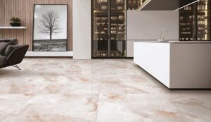 Onyx Rosepetal Γρανιτένιο Πλακάκι Δαπέδου Εσωτερικού/Εξωτερικού Χώρου Γυαλιστερό 80X160 εκ.