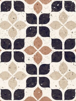 20FR06FI Frammenti Terracotta Fiore 20x20 Matt