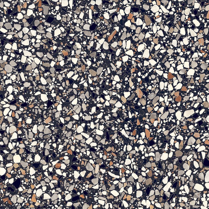 Frammenti Nero Micro 20×20 Matt