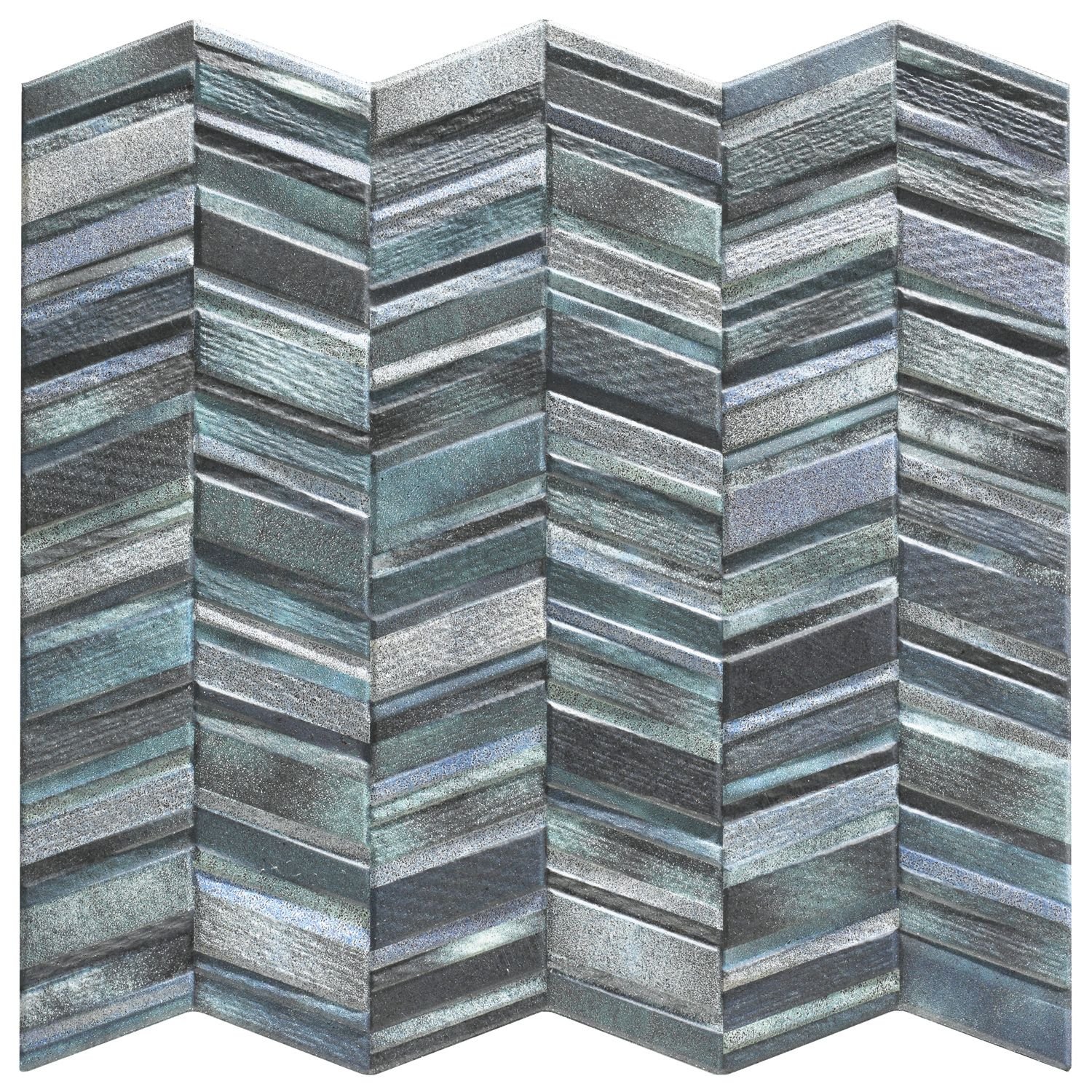 CHEVRON OCEAN 44X44 ΠΛΑΚΑΚΙ ΤΟΙΧΟΥ DECOR
