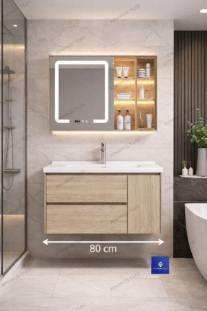 A-DORIAN ΕΠΙΠΛΟ ΜΠΑΝΙΟΥ 80CM ΜΕ ΚΡΥΦΟΝΤΟΥΛΑΠΟ