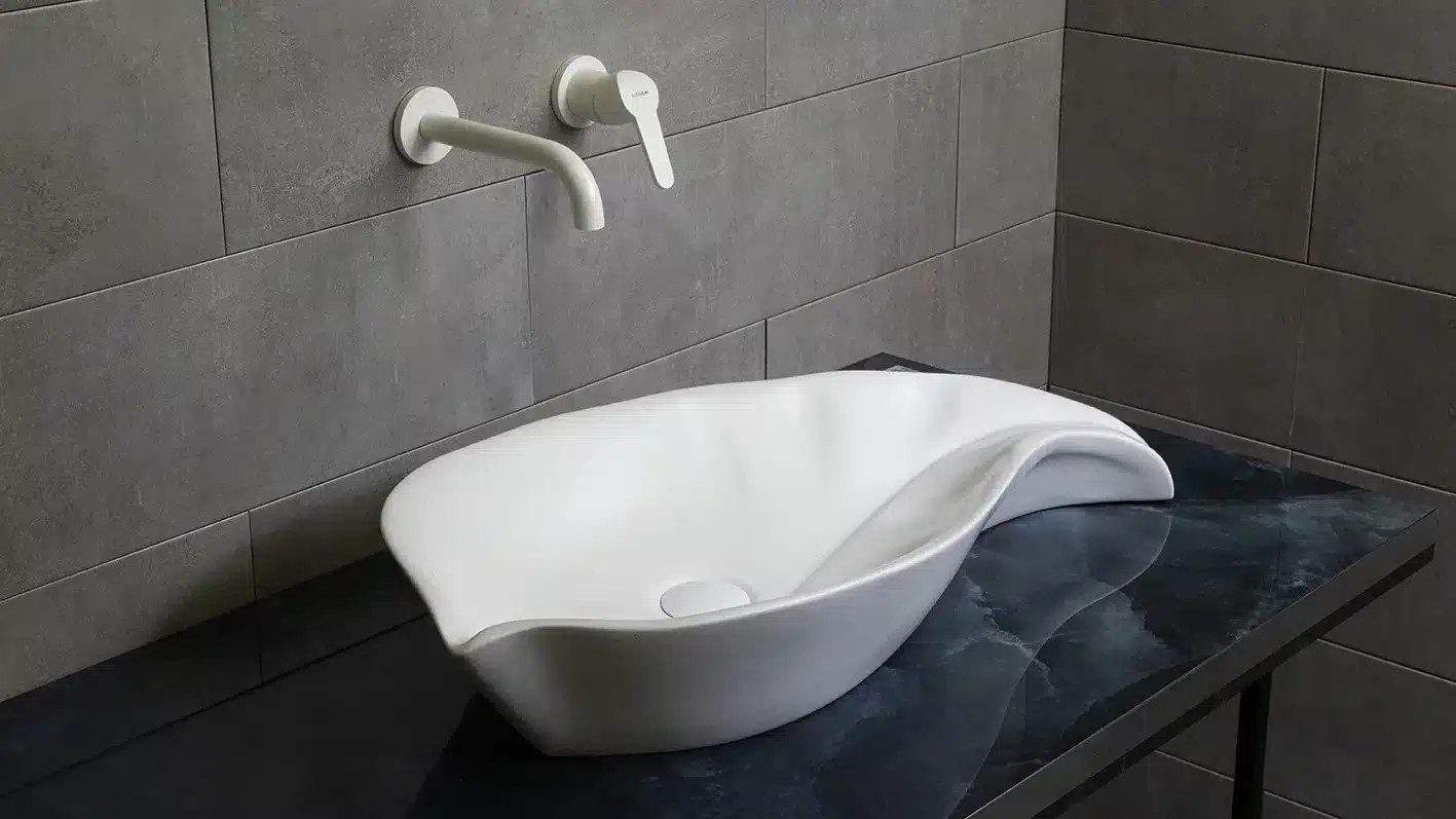 FYLLO 75 WHITE GLOSSY ΓΥΑΛΙΣΤΕΡΟΣ ΝΙΠΤΗΡΑΣ ΕΠΙΤΡΑΠΕΖΙΟΣ