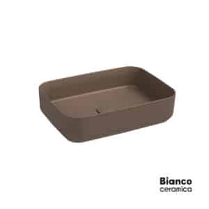 ΝΙΠΤΗΡΑΣ 50x36 BIANCO CERAMICA TAUPE MATT