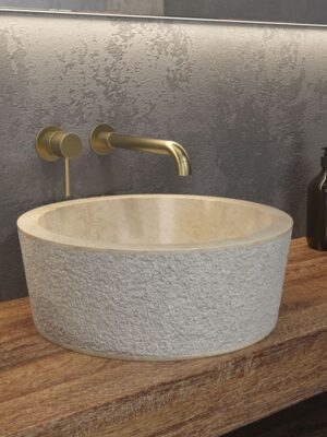 TIMUR LBP CREAM Ø400x150mm ΝΙΠΤΗΡΑΣ ΕΠΙΚΑΘΗΜΕΝΟΣ