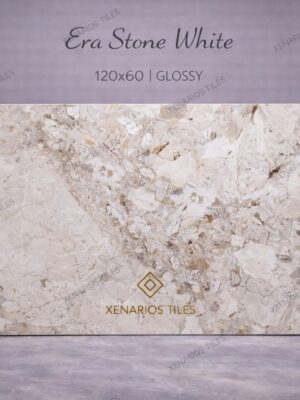 Era Stone White 60x120 Γυαλιστερό Rettificato Γρανιτοπλακάκι Α' ποιότητας Δαπέδου PPSX