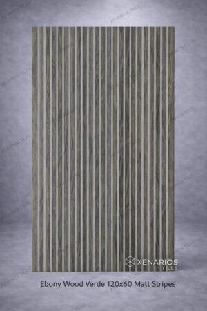 Ebony Wood Verde 60x120 Matt Stripes Rettificato Γρανιτοπλακάκι Α' ποιότητας Δαπέδου PPSX