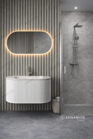 Ebony Wood Verde 60x120 Matt Stripes Rettificato Γρανιτοπλακάκι Α' ποιότητας Δαπέδου PPSX