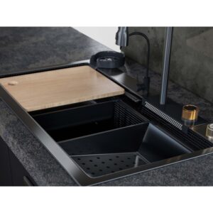 MULTI STAINLESS STEEL ΑΝΟΞΕΙΔΩΤΟΣ ΝΕΡΟΧΥΤΗΣ ΣΕ ΜΑΥΡΟ ΧΡΩΜΑ (SANITEC) 540801