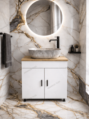 0463- PRIS Σύνθεση επίπλου μπάνιου 61Χ40