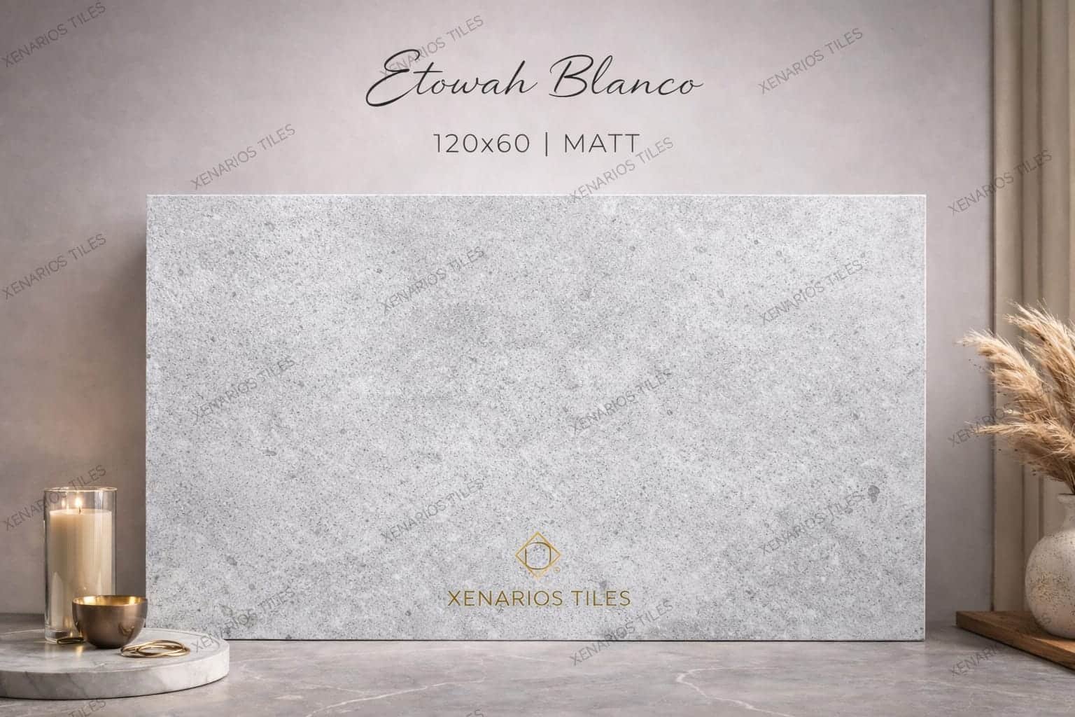 Etowah Blanco 60×120 Matt Rettificato Γρανιτοπλακάκι Α’ ποιότητας Δαπέδου PPSX