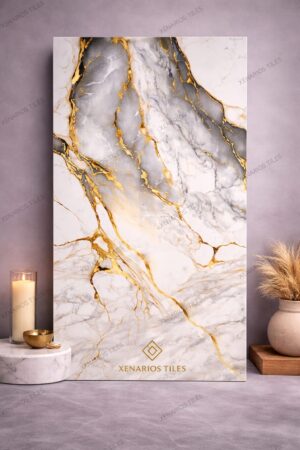 CROWN GOLD 60x120 Γυαλιστερό Rettificato Γρανιτοπλακάκι Α' ποιότητας Δαπέδου PPSX