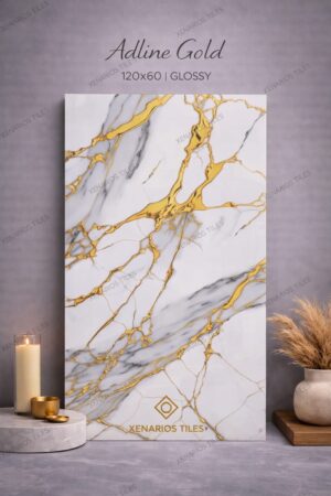 ADLINE GOLD 60x120 Γυαλιστερό Rettificato Γρανιτοπλακάκι Α' ποιότητας Δαπέδου PPSX