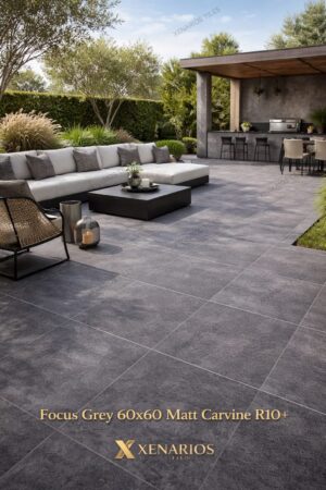 FOCUS GREY 60X60 ΓΡΑΝΙΤΗΣ Α ΠΟΙΟΤΗΤΑΣ ΜΑΤΤ R10+ CARVINE ANTISLIP