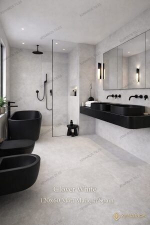GLOVER WHITE 120X60 Πλακάκι Γρανίτης Α Ποιότητας Ματ Rettificato (Made in Spain)