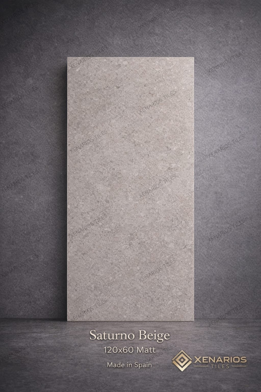 SATURNO BEIGE 120X60 Πλακάκι Γρανίτης Α Ποιότητας Ματ Rettificato (Made in Spain)