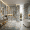 MOON AQUA 60x120 Γυαλιστερό Rettificato Γρανιτοπλακάκι Α' ποιότητας Δαπέδου PPSX