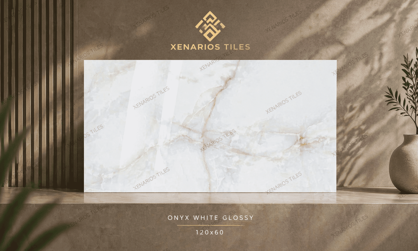 Onyx White Glossy 120×60