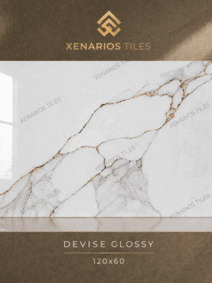 DEVISE GOLD GLOSSY 60x120 Γυαλιστερό Rettificato Γρανιτοπλακάκι Α' ποιότητας Δαπέδου PPSX
