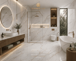 DEVISE GOLD GLOSSY 60x120 Γυαλιστερό Rettificato Γρανιτοπλακάκι Α' ποιότητας Δαπέδου PPSX