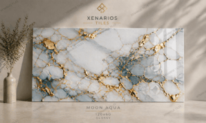 MOON AQUA 60x120 Γυαλιστερό Rettificato Γρανιτοπλακάκι Α' ποιότητας Δαπέδου PPSX