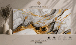 VENTURE GOLD GLOSSY 60x120 Γυαλιστερό Rettificato Γρανιτοπλακάκι Α' ποιότητας Δαπέδου PPSX