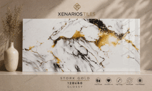 STORK GOLD 60x120 Γυαλιστερό Rettificato Γρανιτοπλακάκι Α' ποιότητας Δαπέδου PPSX