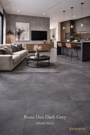 BONA DEA DARK GREY 61X61 ΓΡΑΝΙΤΗΣ Α ΠΟΙΟΤΗΤΑΣ ΜΑΤΤ ANTISLIP