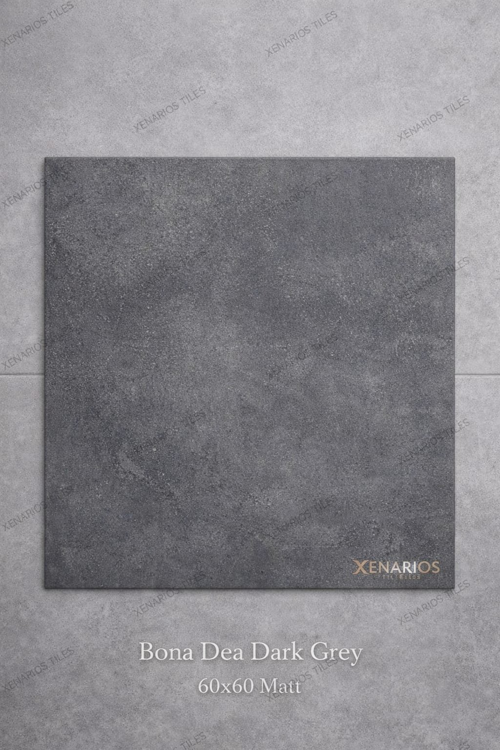 BONA DEA DARK GREY 61X61 ΓΡΑΝΙΤΗΣ Α ΠΟΙΟΤΗΤΑΣ ΜΑΤΤ ANTISLIP