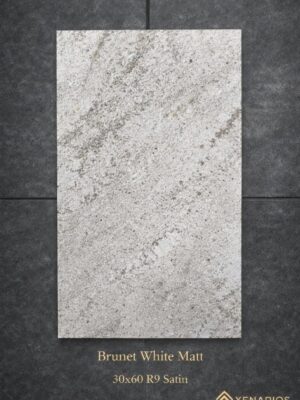 BRUNET WHITE 30X60 MATT R9 SATIN ΓΡΑΝΙΤΗΣ Α ΠΟΙΟΤΗΤΑΣ PPSX