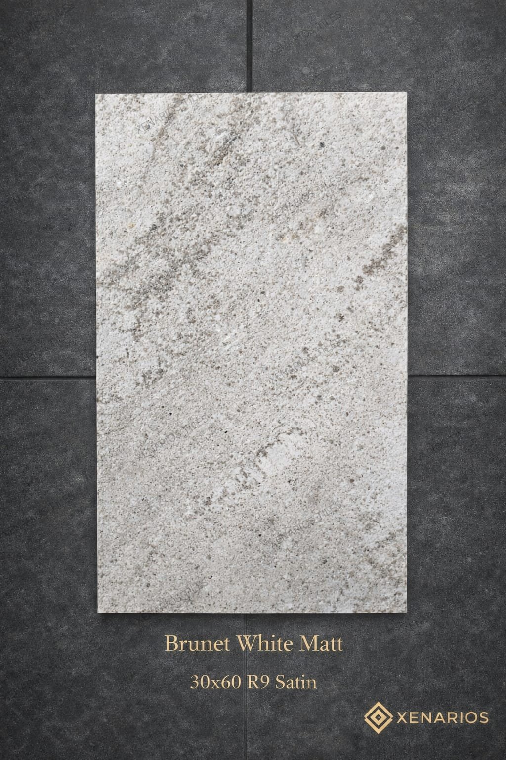 BRUNET WHITE 30X60 MATT R9 SATIN ΓΡΑΝΙΤΗΣ Α ΠΟΙΟΤΗΤΑΣ PPSX