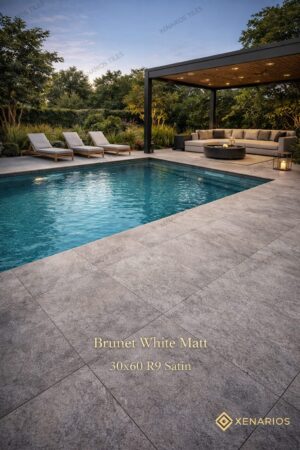 BRUNET WHITE 30X60 MATT R9 SATIN ΓΡΑΝΙΤΗΣ Α ΠΟΙΟΤΗΤΑΣ PPSX