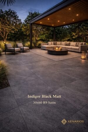 INDIGOR BLACK 30X60 MATT R9 SATIN ΓΡΑΝΙΤΗΣ Α ΠΟΙΟΤΗΤΑΣ PPSX