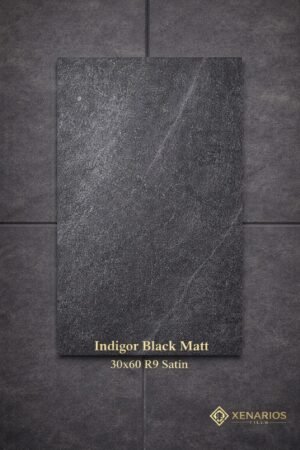 INDIGOR BLACK 30X60 MATT R9 SATIN ΓΡΑΝΙΤΗΣ Α ΠΟΙΟΤΗΤΑΣ PPSX