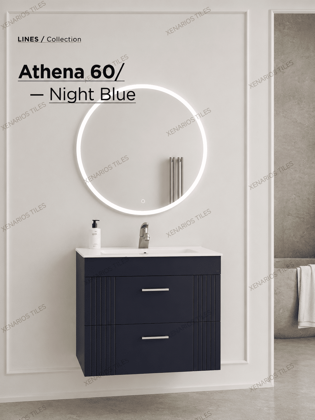 ATHENA 60 NIGHT BLUE MATT