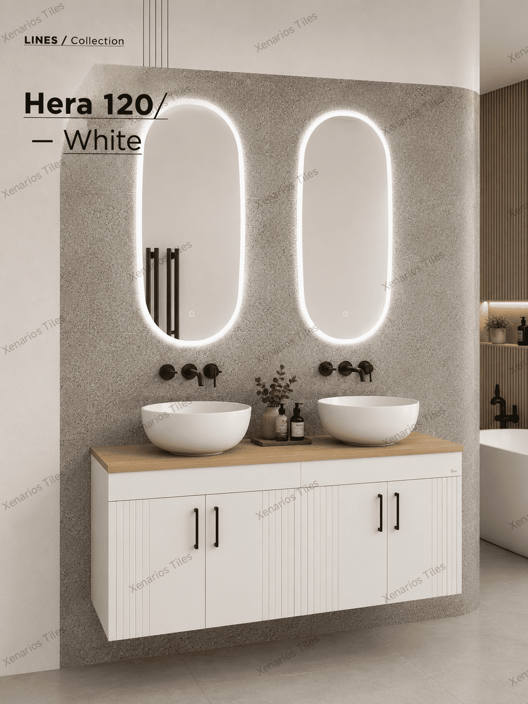HERA 120 WHITE MATT