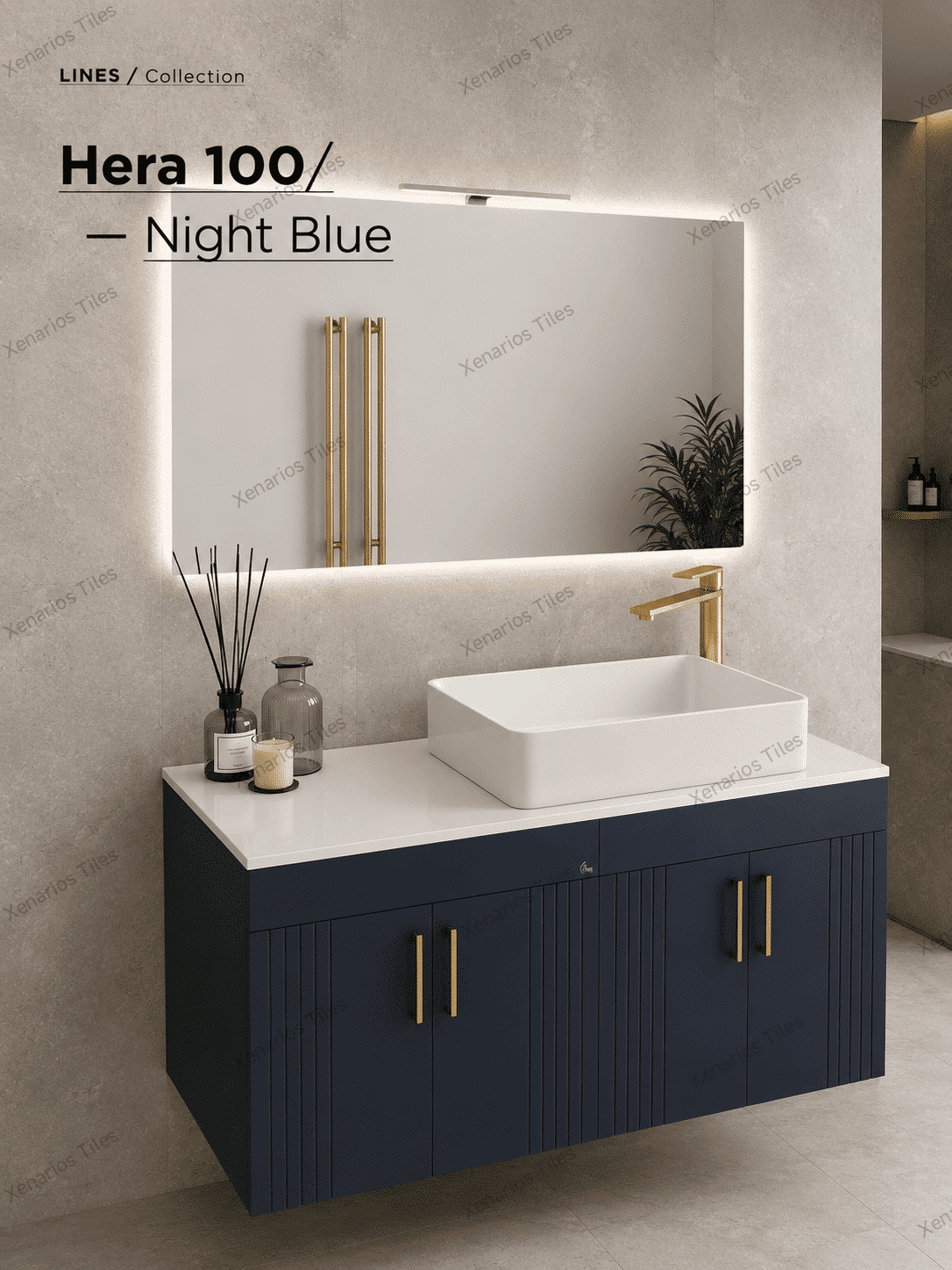 HERA 100 NIGHT BLUE MATT