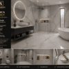 Sisca Grey Lappato Carvine Gloss 120x60 Γρανιτοπλακάκι Α' ποιότητας Δαπέδου PPSX