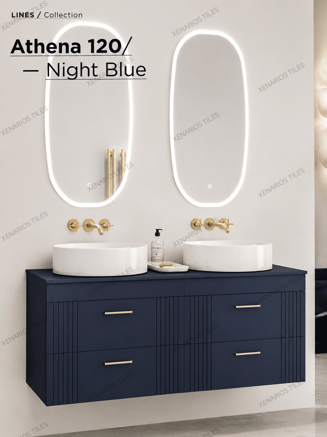 ATHENA 120 NIGHT BLUE MATT
