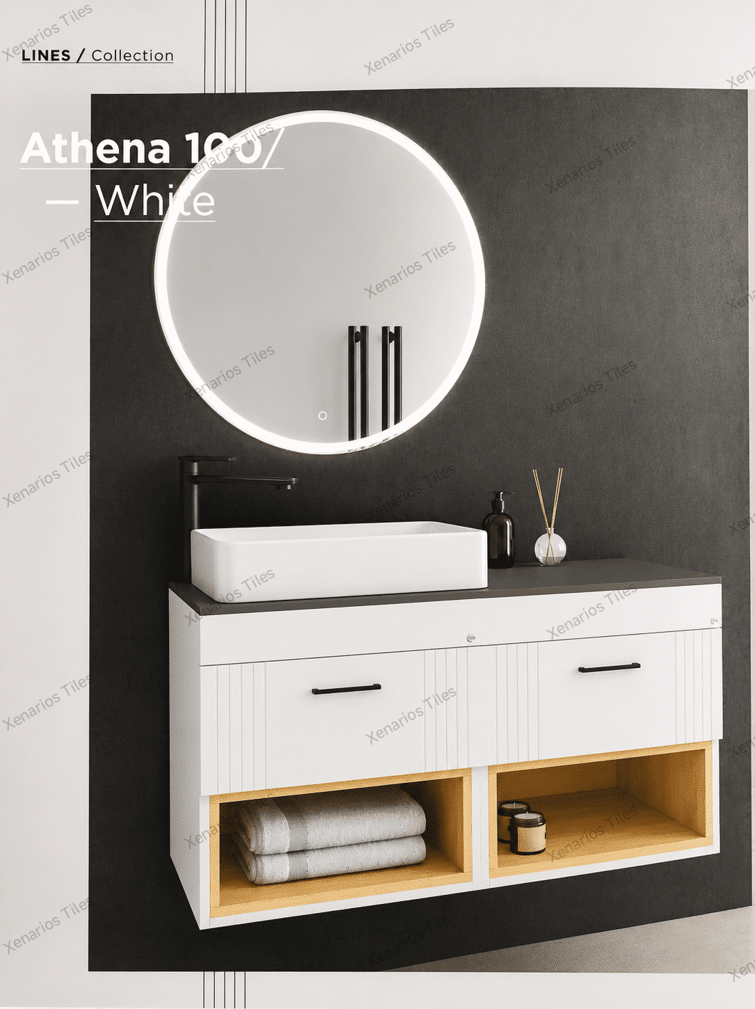 ATHENA 100 WHITE MATT
