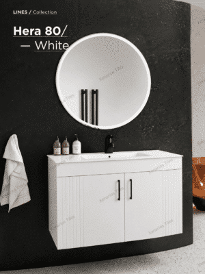 HERA 80 WHITE MATT