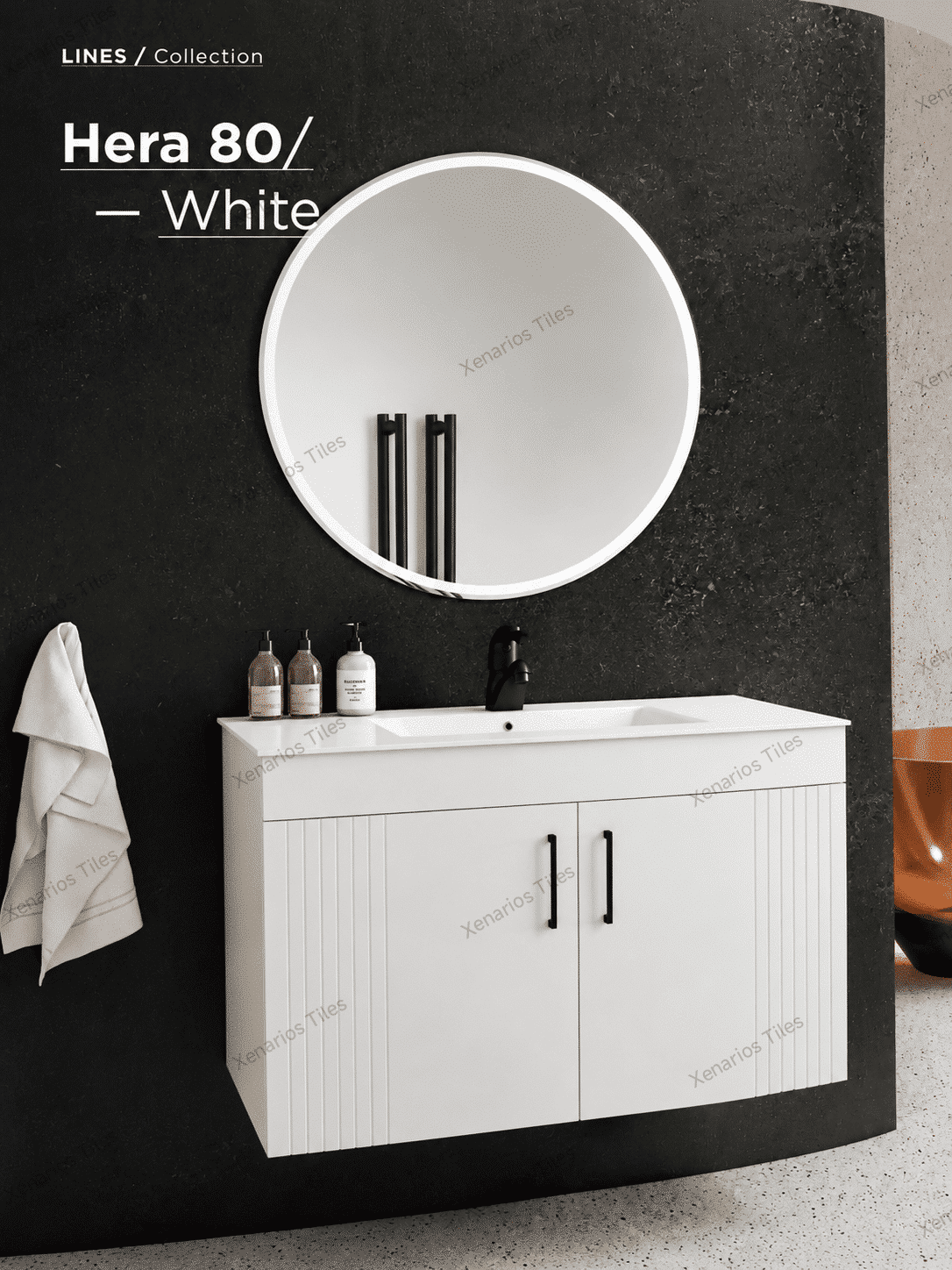 HERA 80 WHITE MATT